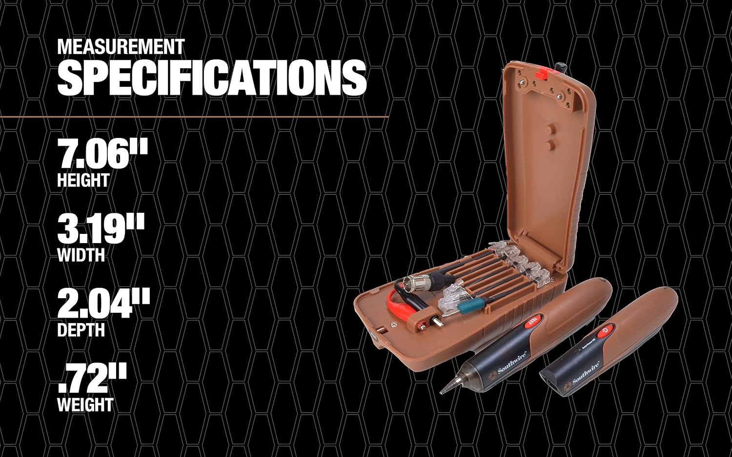 Contractor Tone Probe Kit - Quick Cable Tracing & Test Lead Storage