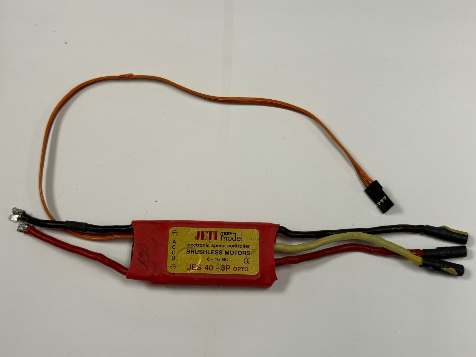 Jeti 40 Amp Opto RC Brushless Remote Control Electric Model Airplane ESC