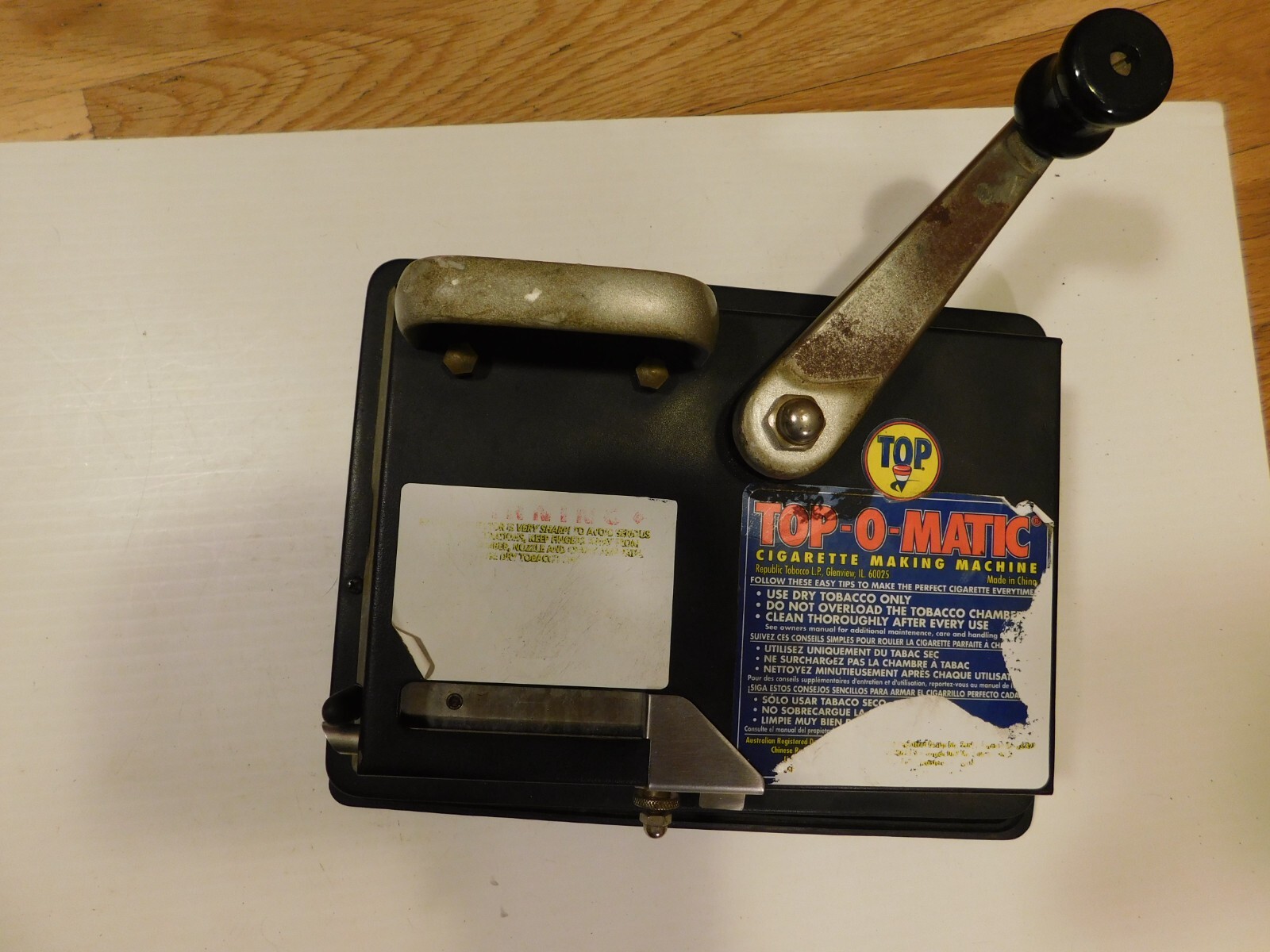 Top-O-Matic  Rolling Machine