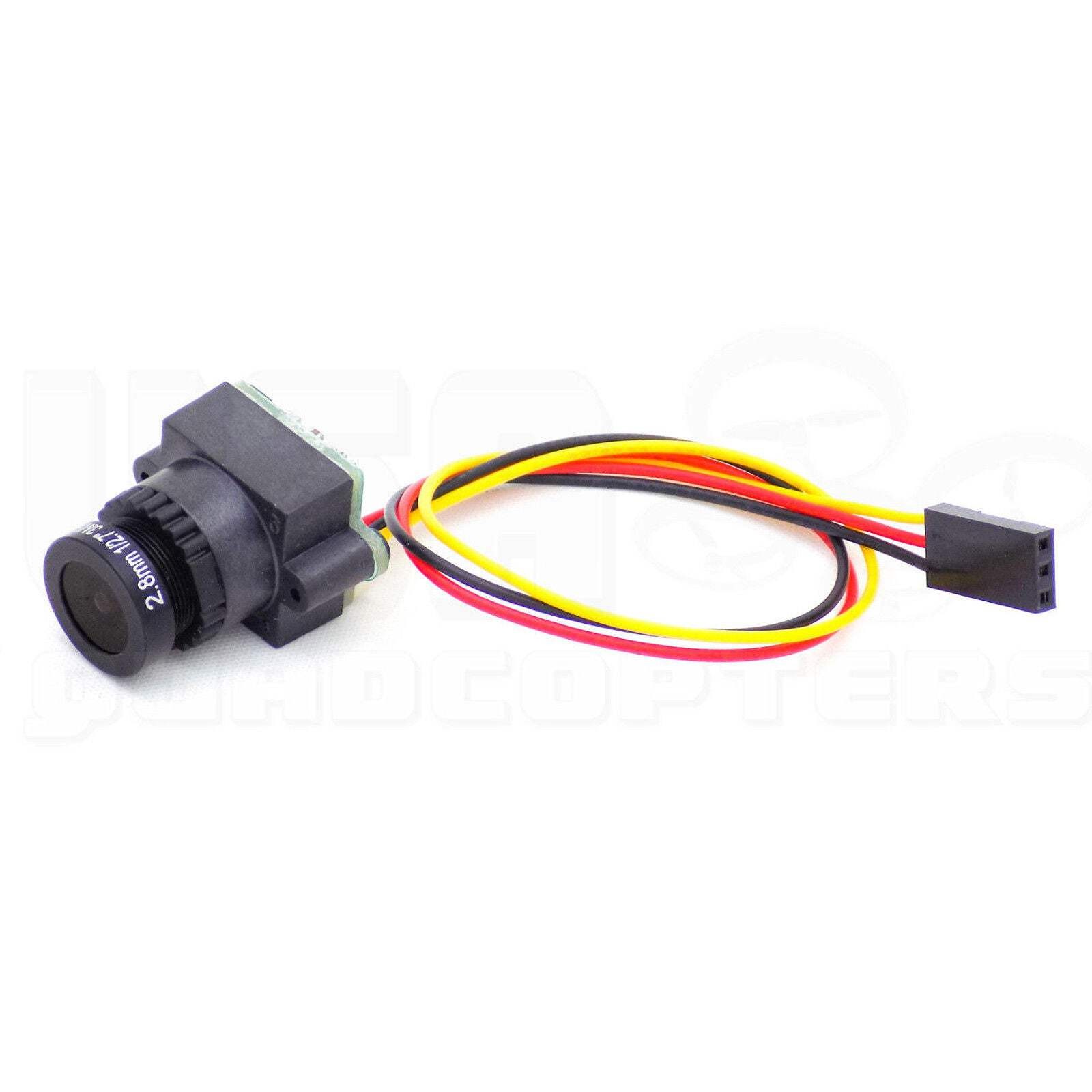 1000TVL Mini HD FPV Camera 2.8MM Lens 1/3" 90° FOV (5V to 12V)