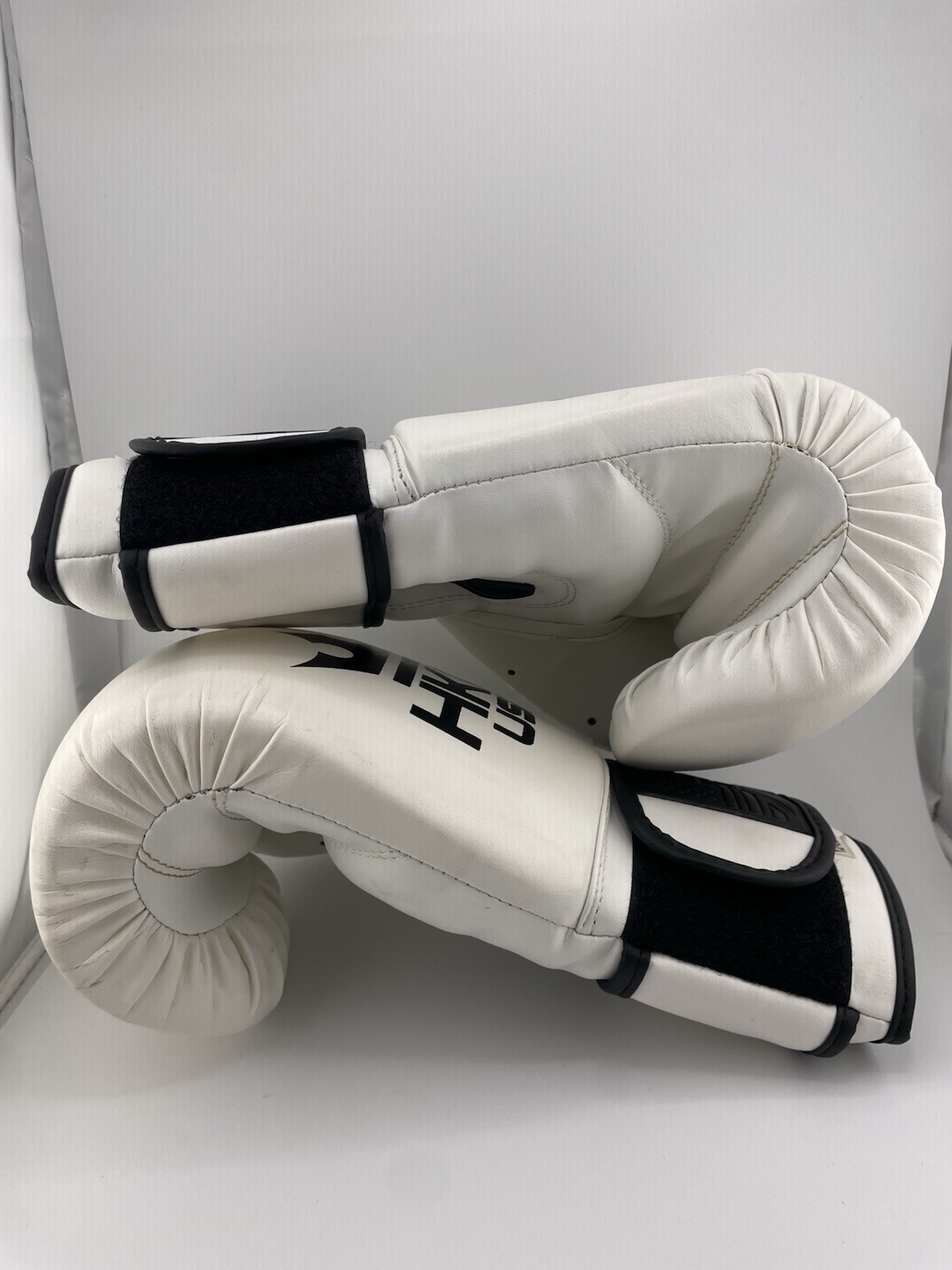 HKA USA 12 oz. White boxing gloves