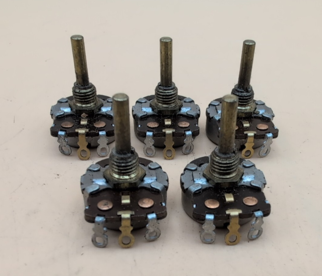 CTS 1.2K (1,200) OHM POTENTIOMETER LINEAR TAPER 1376004 (QTY 5)