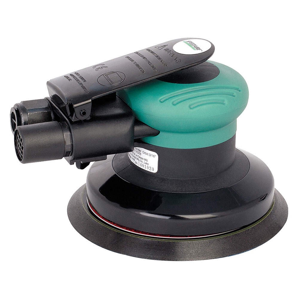 SPEEDAIRE 31XG58 Air Random Orbital Sander,0.20 HP,5in. 31XG58