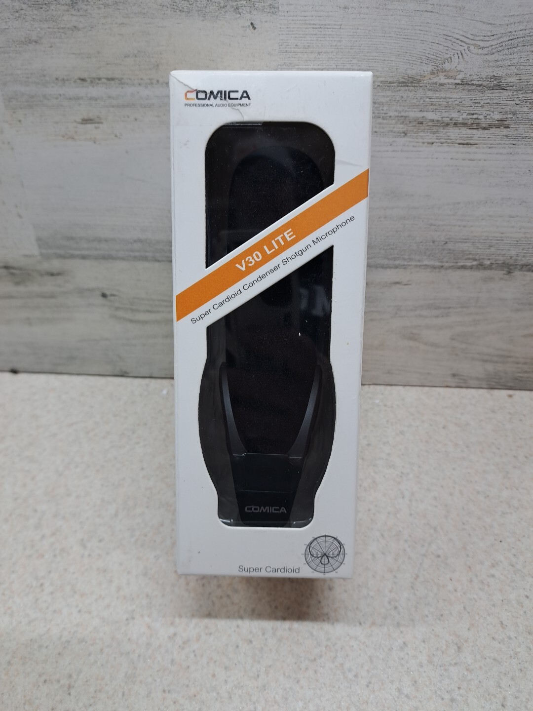 Comica CVM-V30 LITE Video Microphone Super-Cardioid Condenser On-Camera Shotgun
