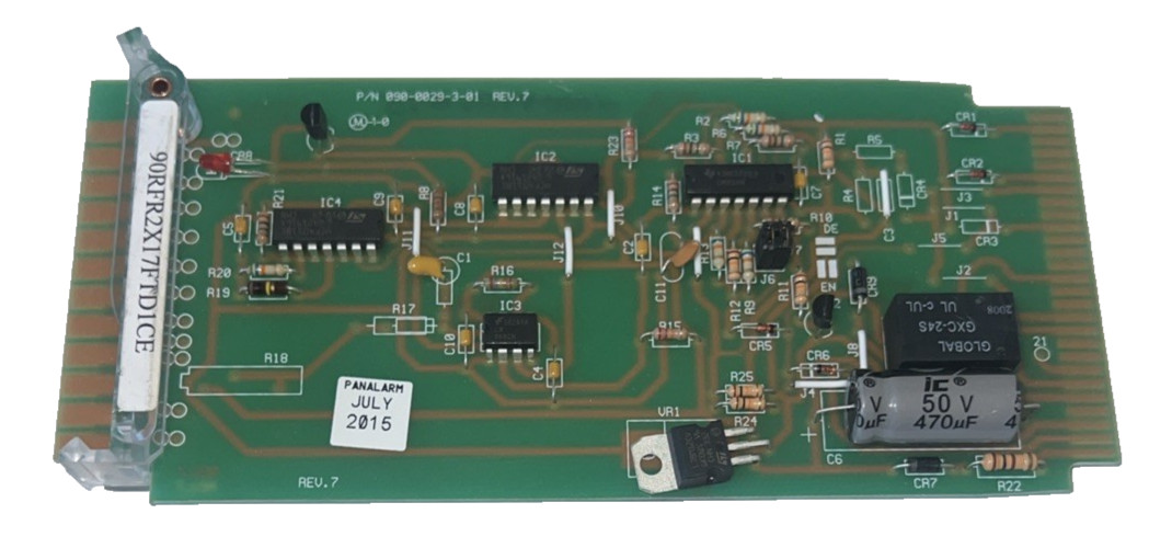 PANALARM 090-0029-3-01 REV 7 CIRCUIT BOARD