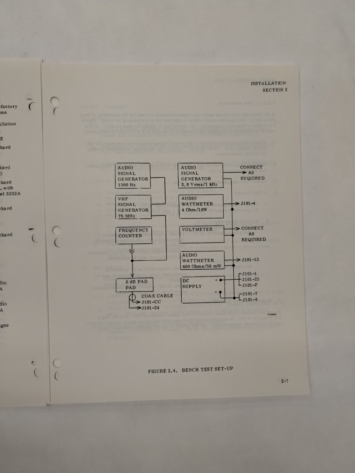 Narco CP 136T TSO Audio Panel Installation Manual-Copy