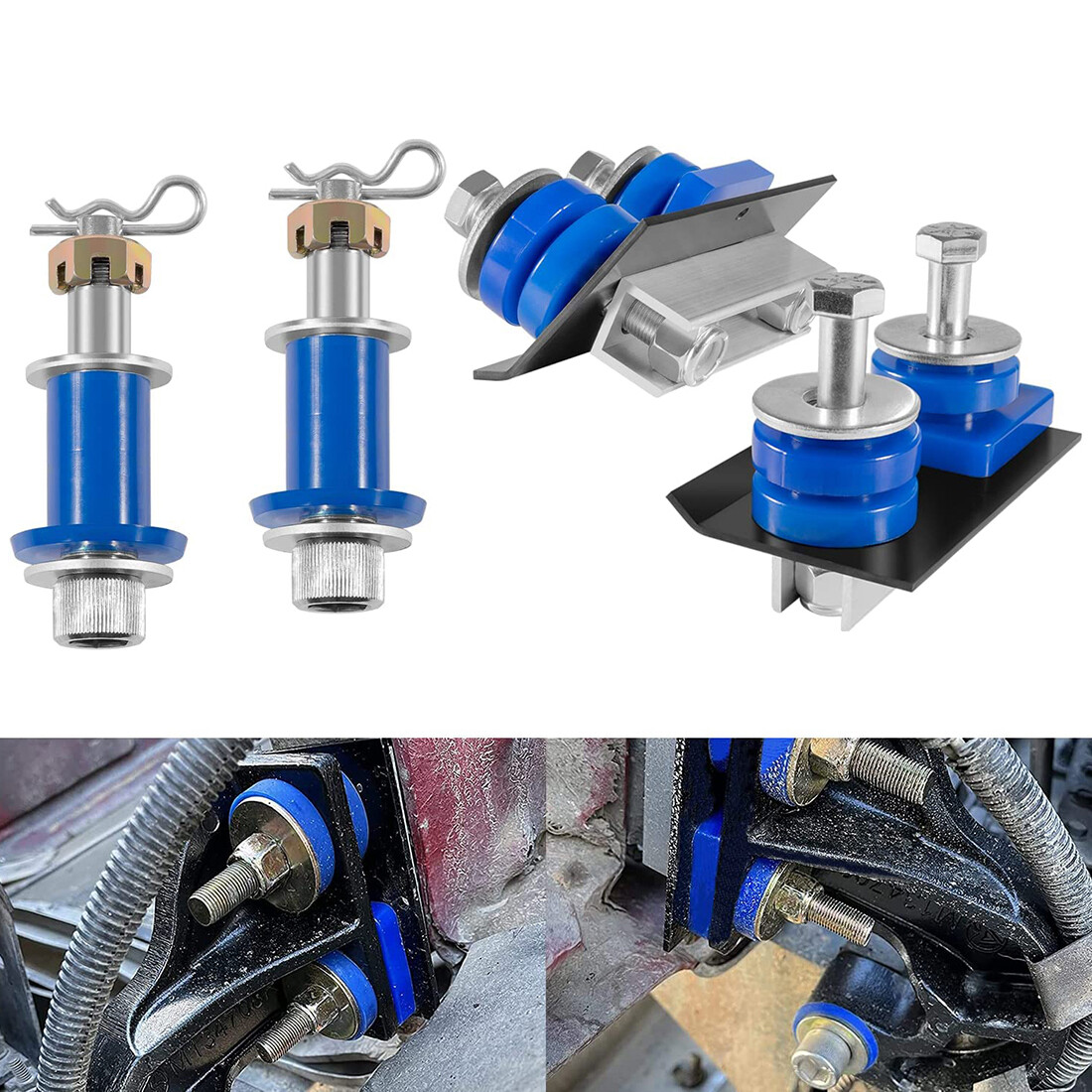Engine Hood Hinge Pivot Bushing Kit Bolt Full Set Assembly For Peterbilt 378 379