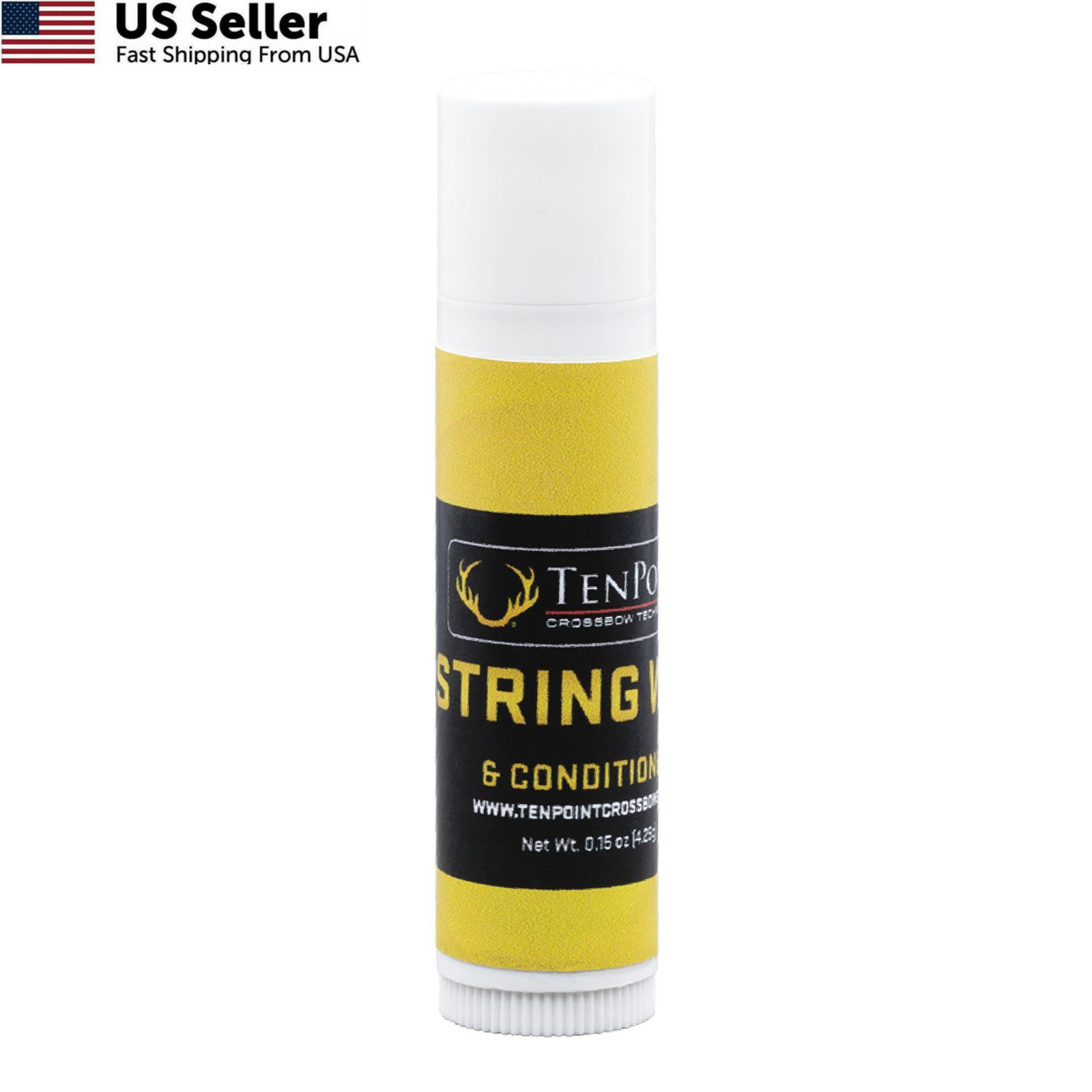 TenPoint String Wax & Conditioner - Lubricates, 1 Count (Pack of 1), Multi