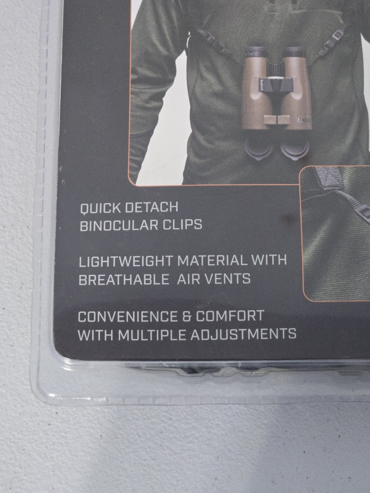 Bushnell Binocular Harness w/ Quick Detach Binocular Clips, MPN BASFHARN