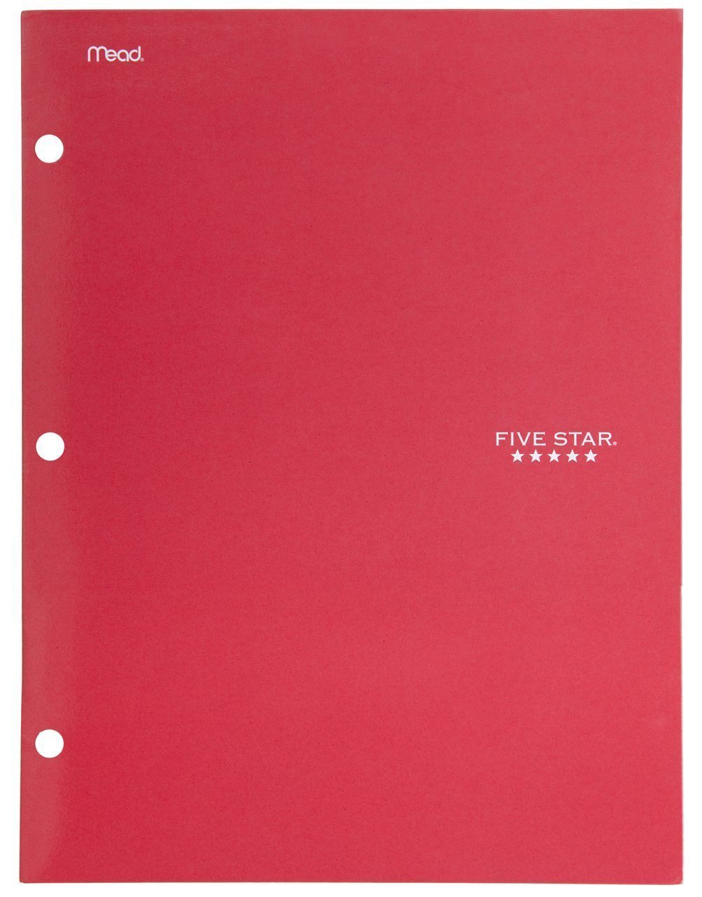 Folder 4-pocket File Folder Red Pack of 3 72089
