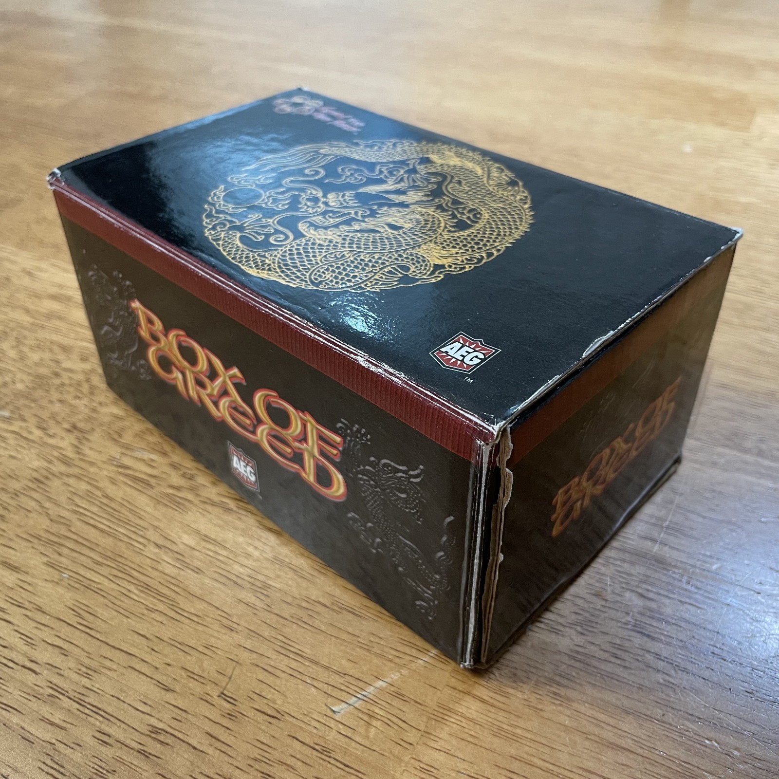 🐉 L5R Box of Greed - 400ct Card Storage Box - AEG Used Legend of the Five Rings