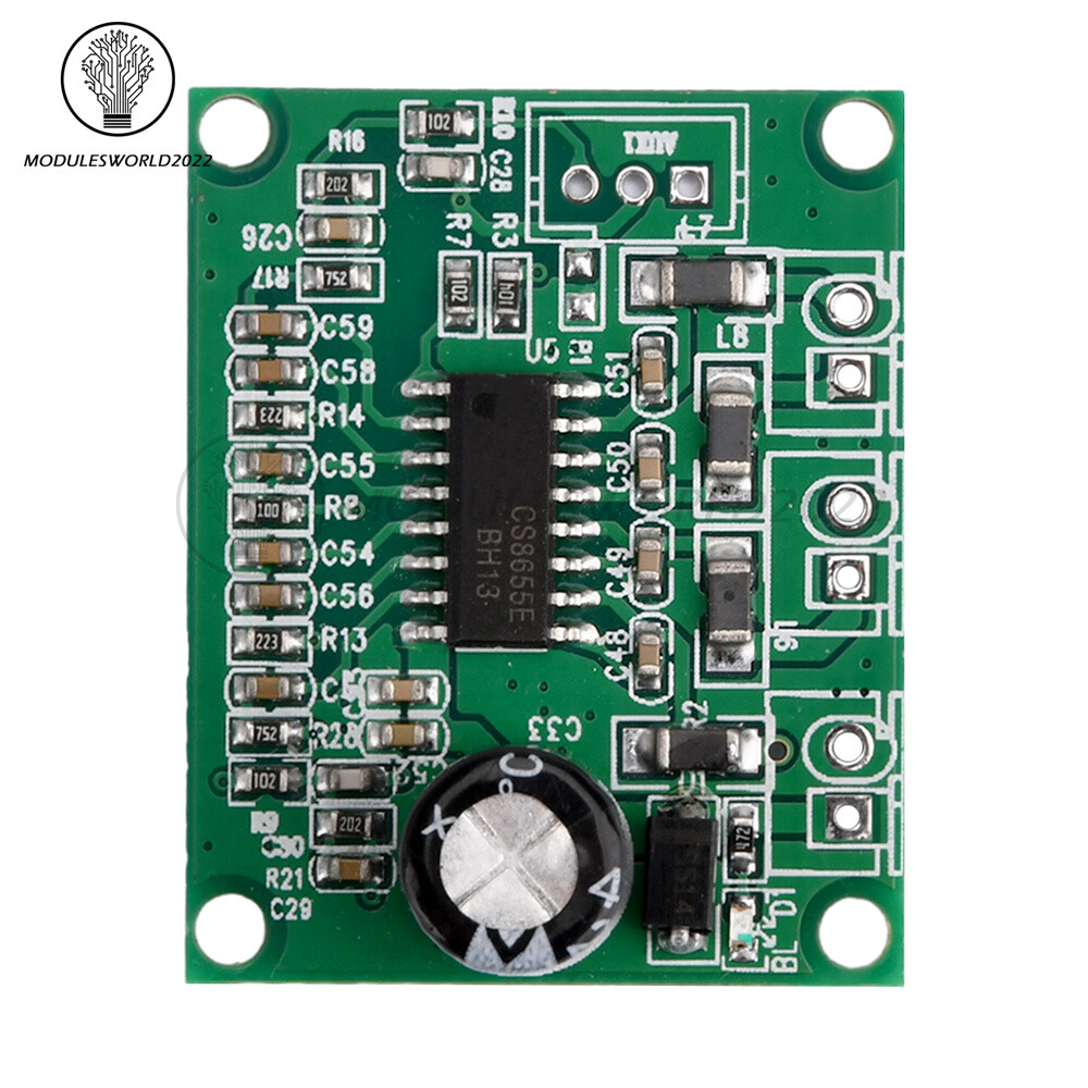 MP3 Decoder Board DC7V-16V Power Amplifier Board 2*15W DIY Audio Decoder Module
