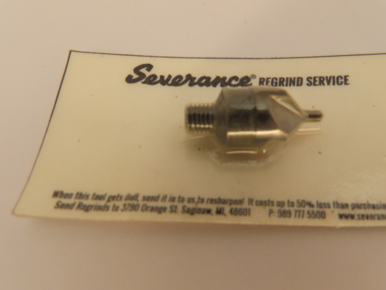 SEVERANCE TOOL 3288-15650 SC-8-45-098-W Carbide Stop 90deg Countersink Cutter