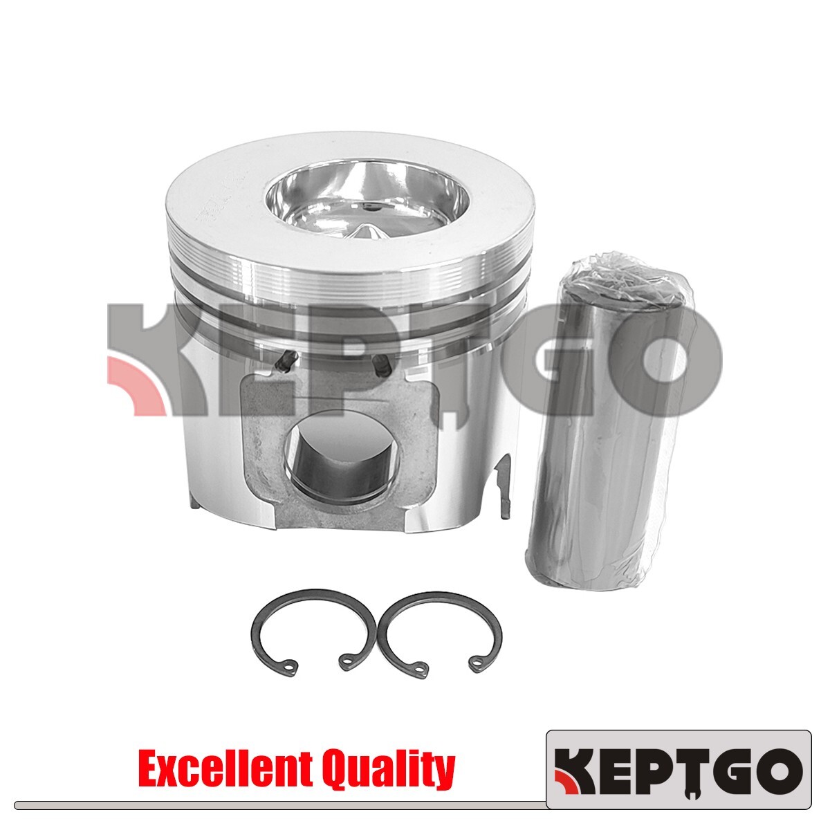 3pcs STD Piston Set with Clip & Pin For Yanmar 3TNE84
