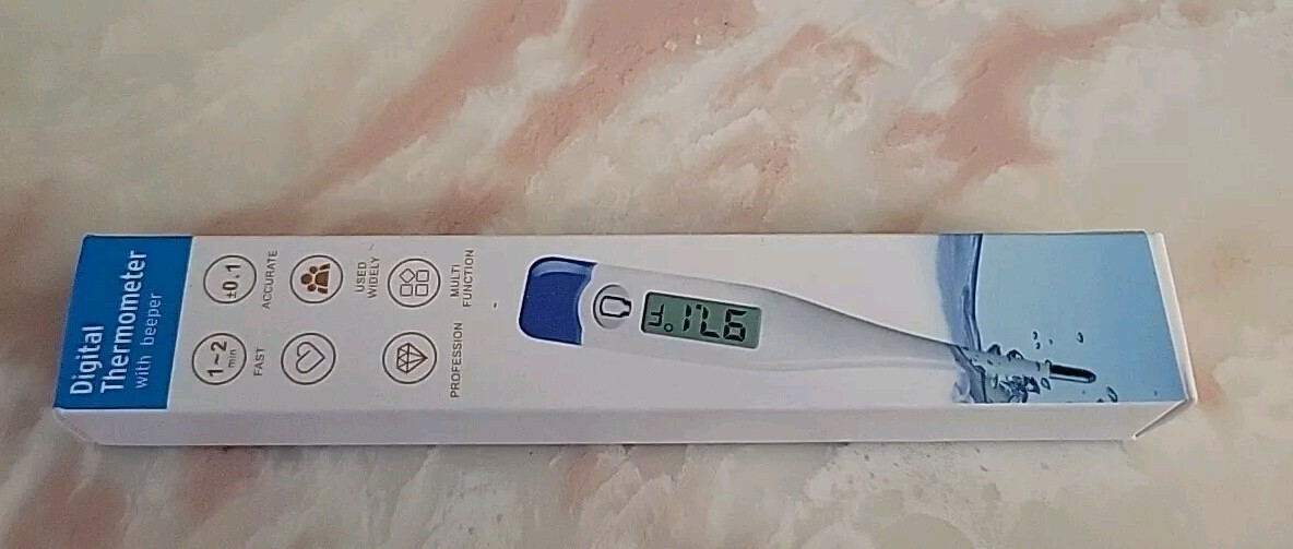 Digital Thermometer With Beeper
