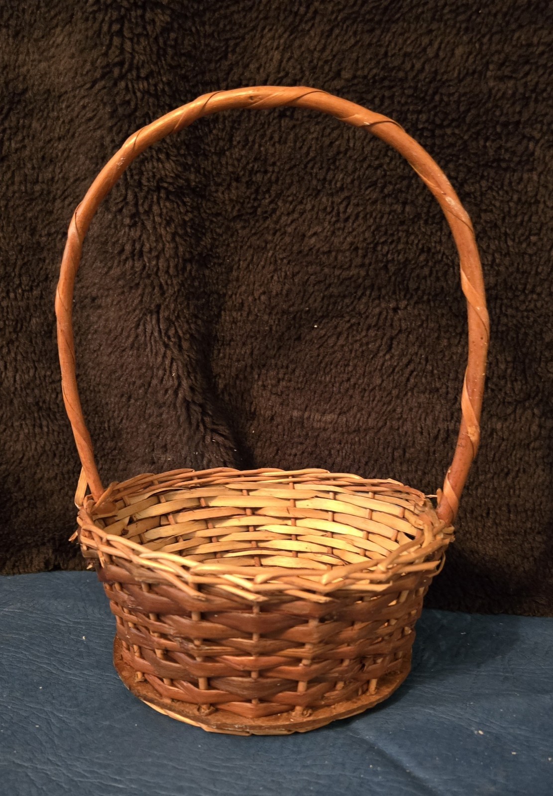 6 Vintage Easter And Decorative Wood Baskets