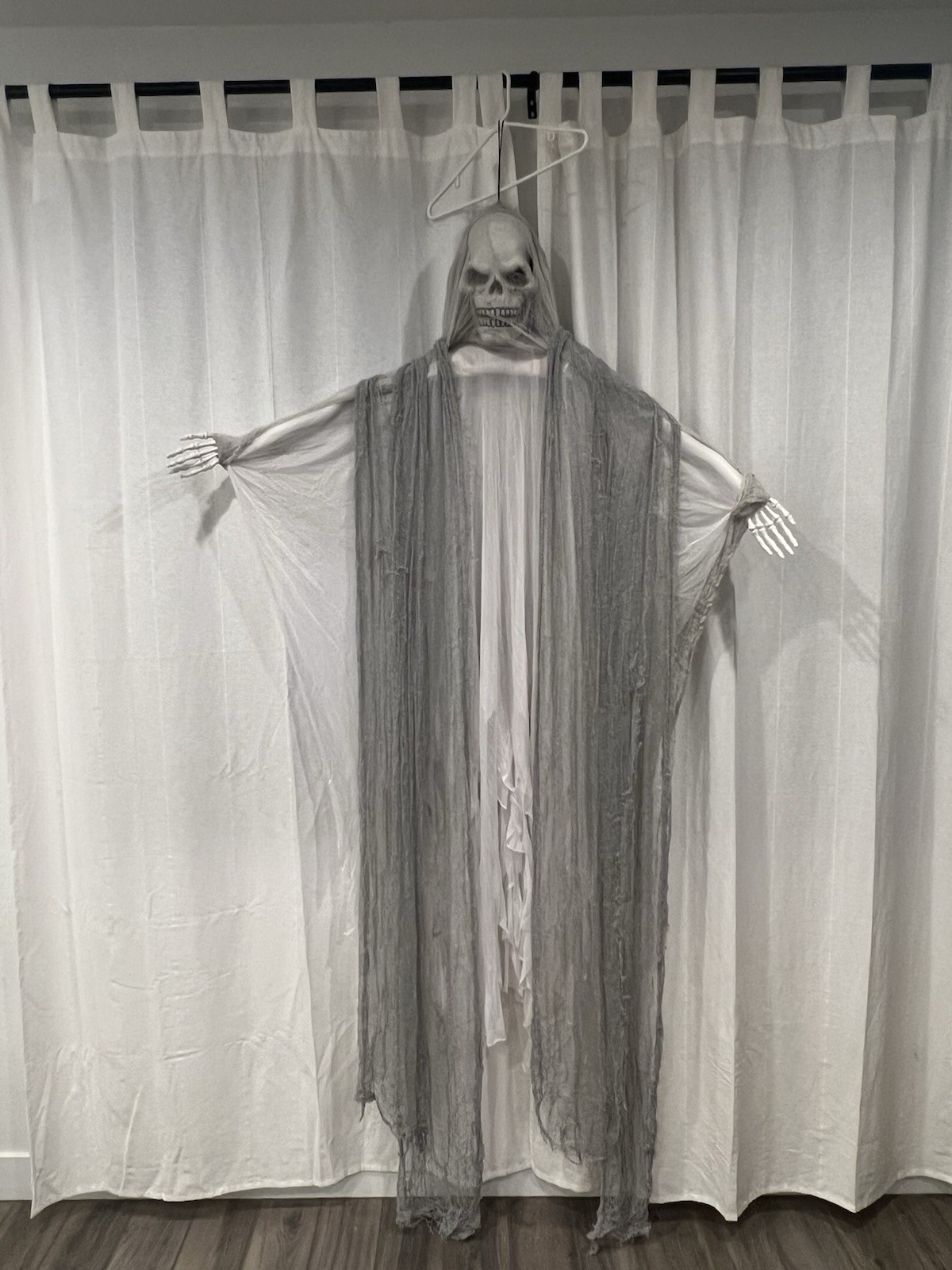 6ft hanging poseable Ghost Reaper Prop Spirit Halloween 2008-2012 haunted