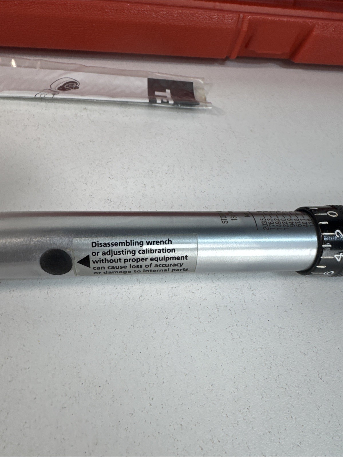 TEKTON 24335 1/2 inch Click Torque Wrench