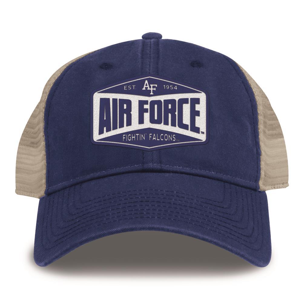 Air Force Academy Falcons Trucker Hat Washed Super Soft Mesh Cap