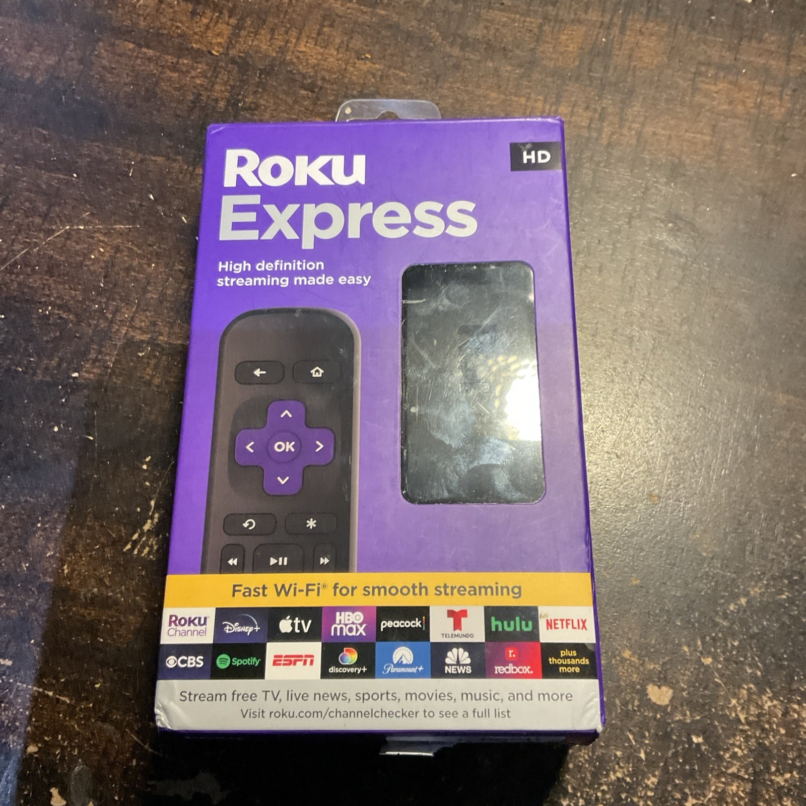 Roku Express Cable Remote - Black (3960R)