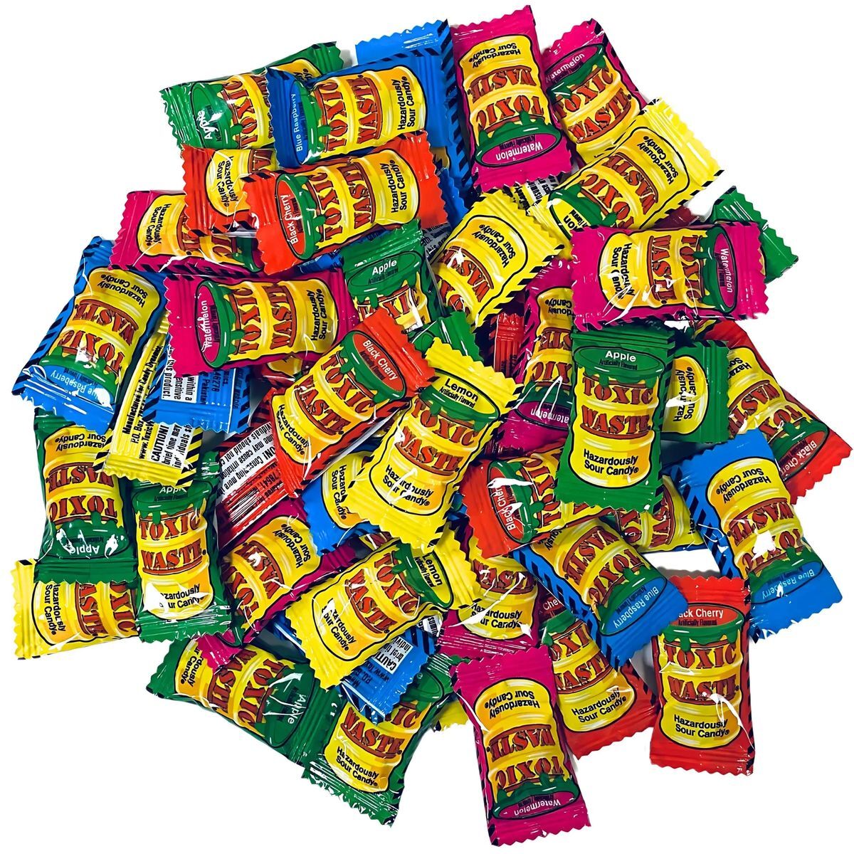 Toxic Waste Sour Candy 1 lb Bulk Extreme Sour Hard Candy SHIPS FREE