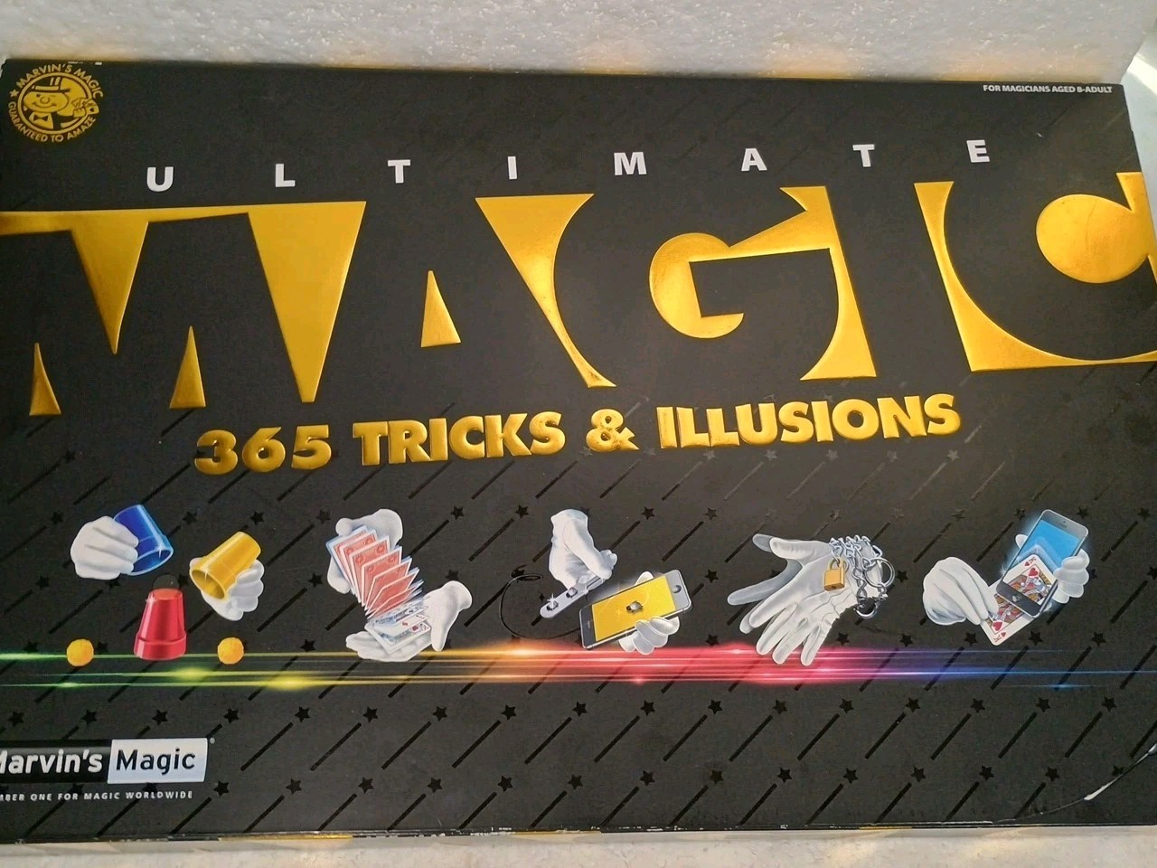 Costco Marvins Ultimate Magic 365 Tricks & Illusions Magic Set READ DESCRIPTION