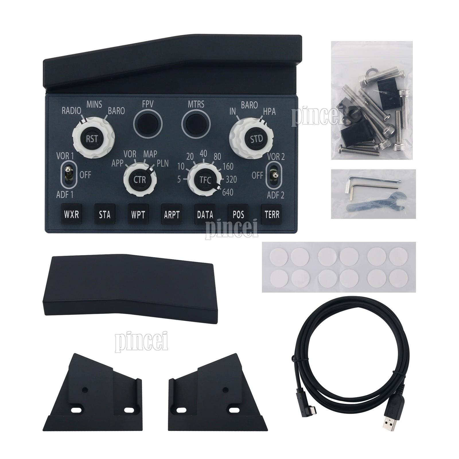 WINWING PDC3N Zibo PMDG iFly Flight Simulation Panel  Support for X-Plane MSFS
