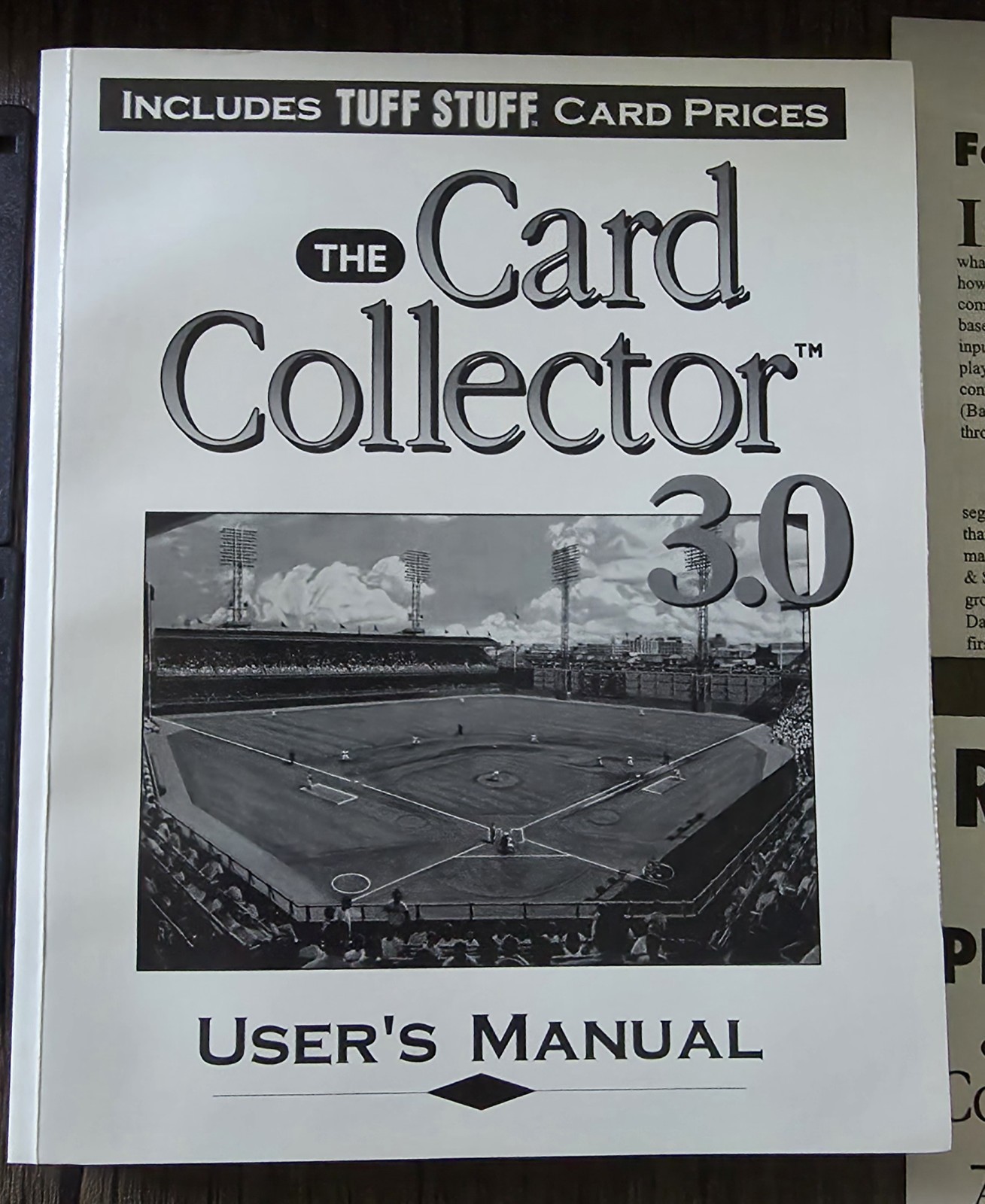 1994 AbleSoft The Card Collector Tuff Stuff Windows Disk Sports Program COMPLETE
