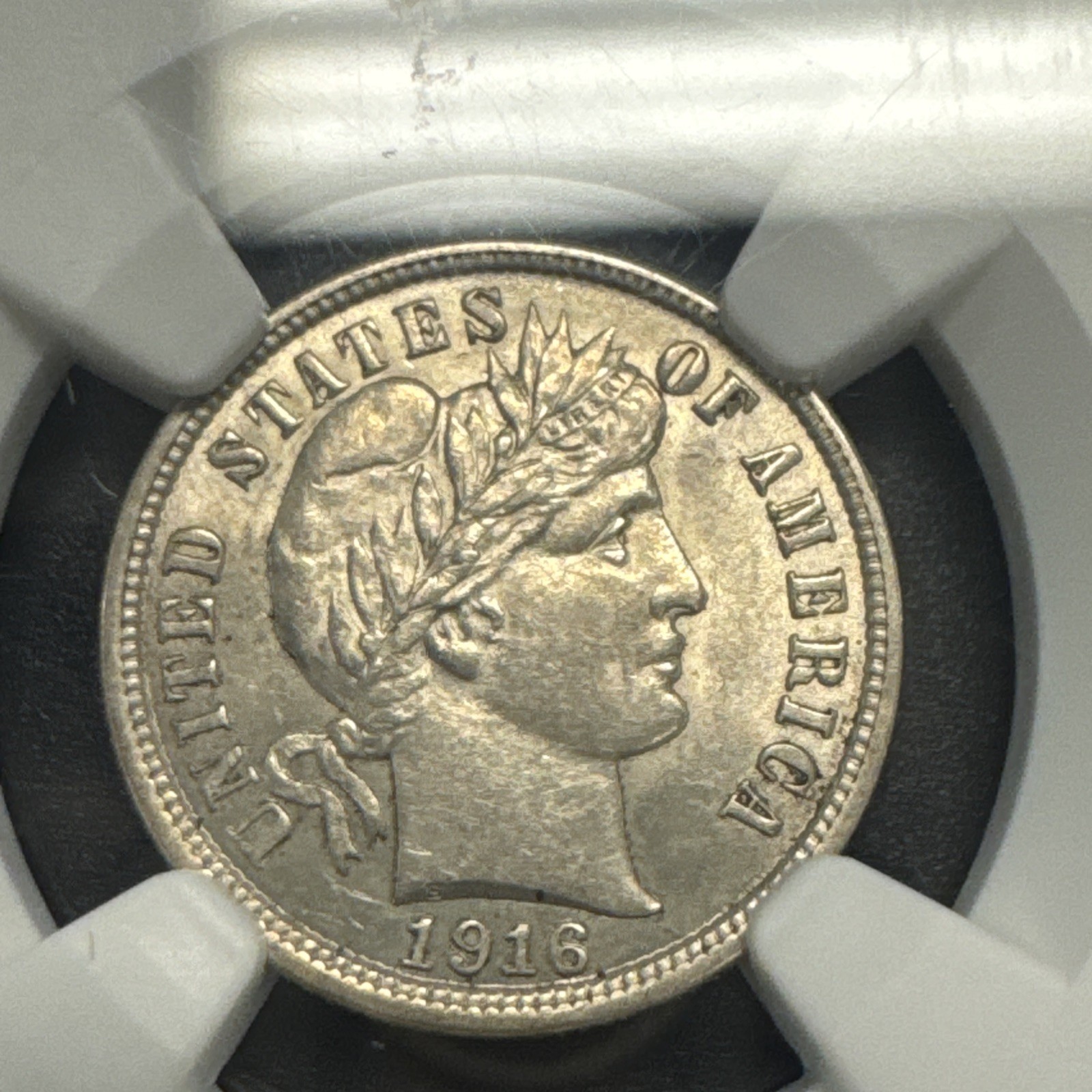 1916 Barber Dime NGC MS62 Uncirculated