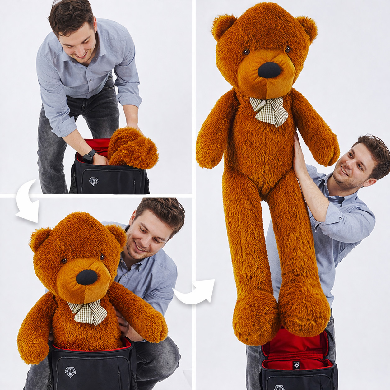 Giant Teddy Bear Appearing Magic Trick–Stage Illusion Production Easy to Perform