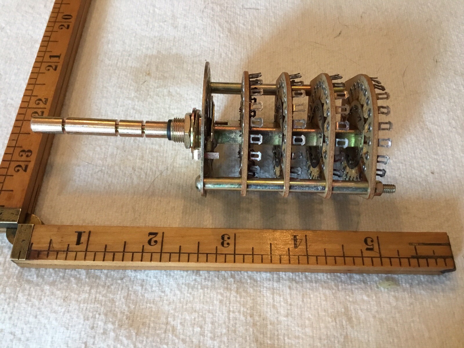 Vintage New Rotary Switch, 249, 399665 MF, 4 Deck 22 Position