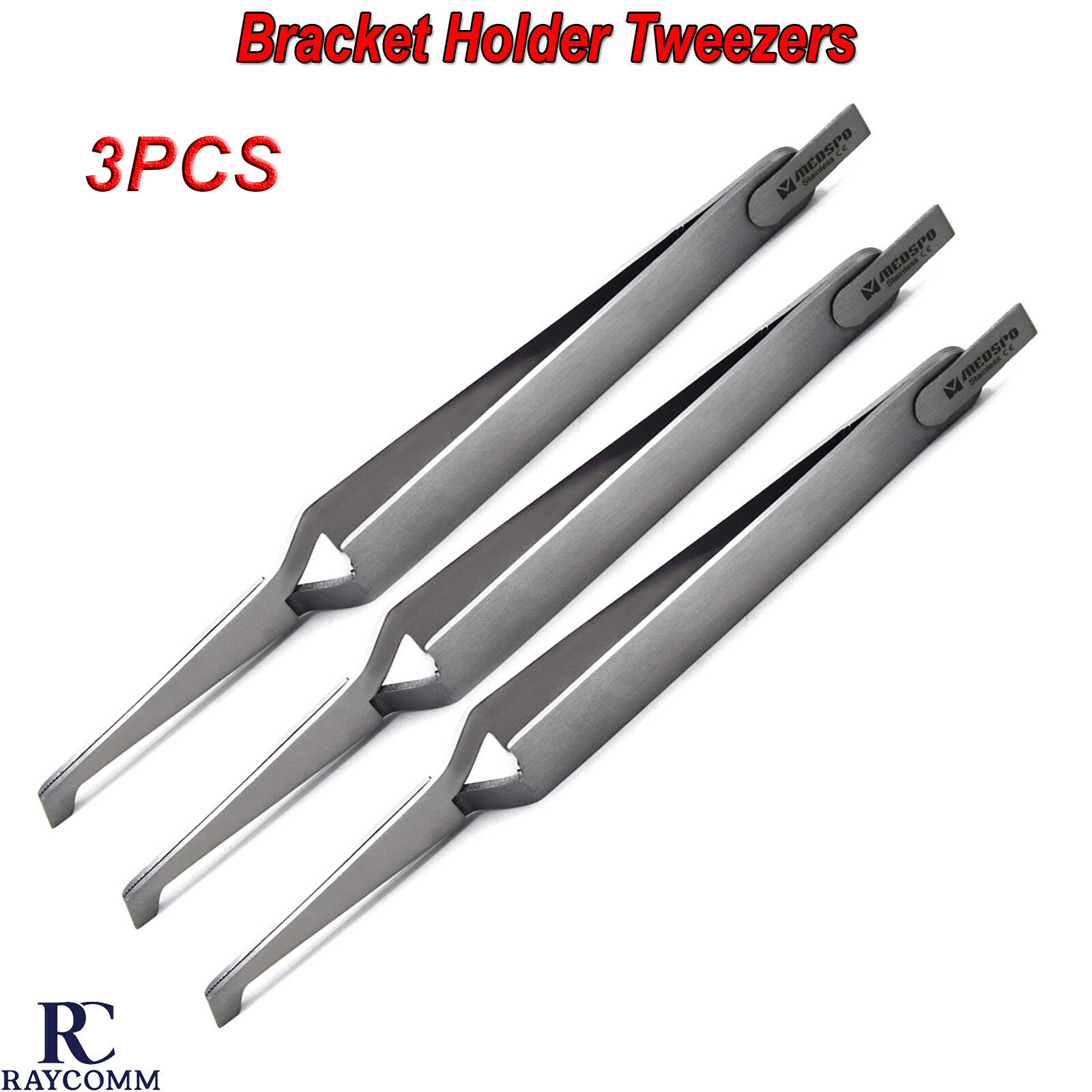 Orthodontic Placing Medical Forceps Dental Direct Bracket Holder Tweezers CE