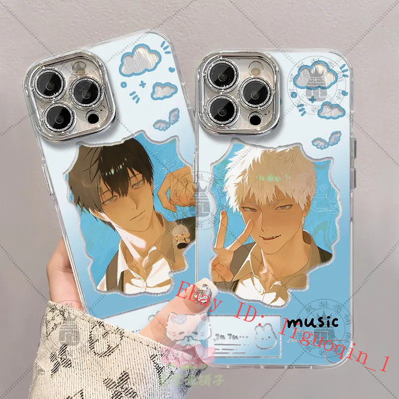 2Pc The Summer Hikaru Died Tsujinaka Yoshiki Hikaru Custom Phone Case Collection