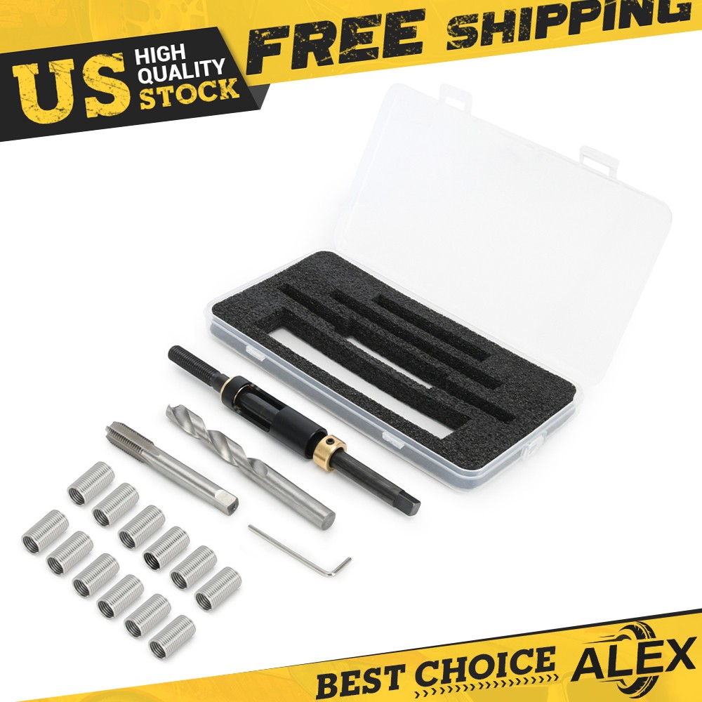M11 x 1.5 Head Bolt Thread Repair Kit 35119S For Honda Toyota Ford GM Nissan KIA