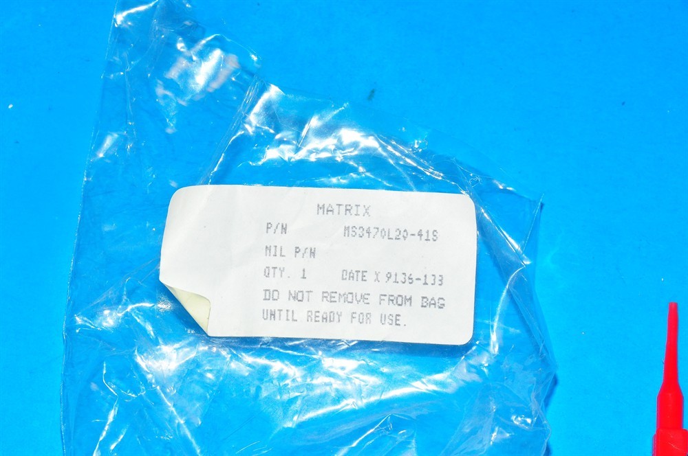 New (2pcs) MS3470L20-41S MATRIX SEMI Interconnect MIL-Spec