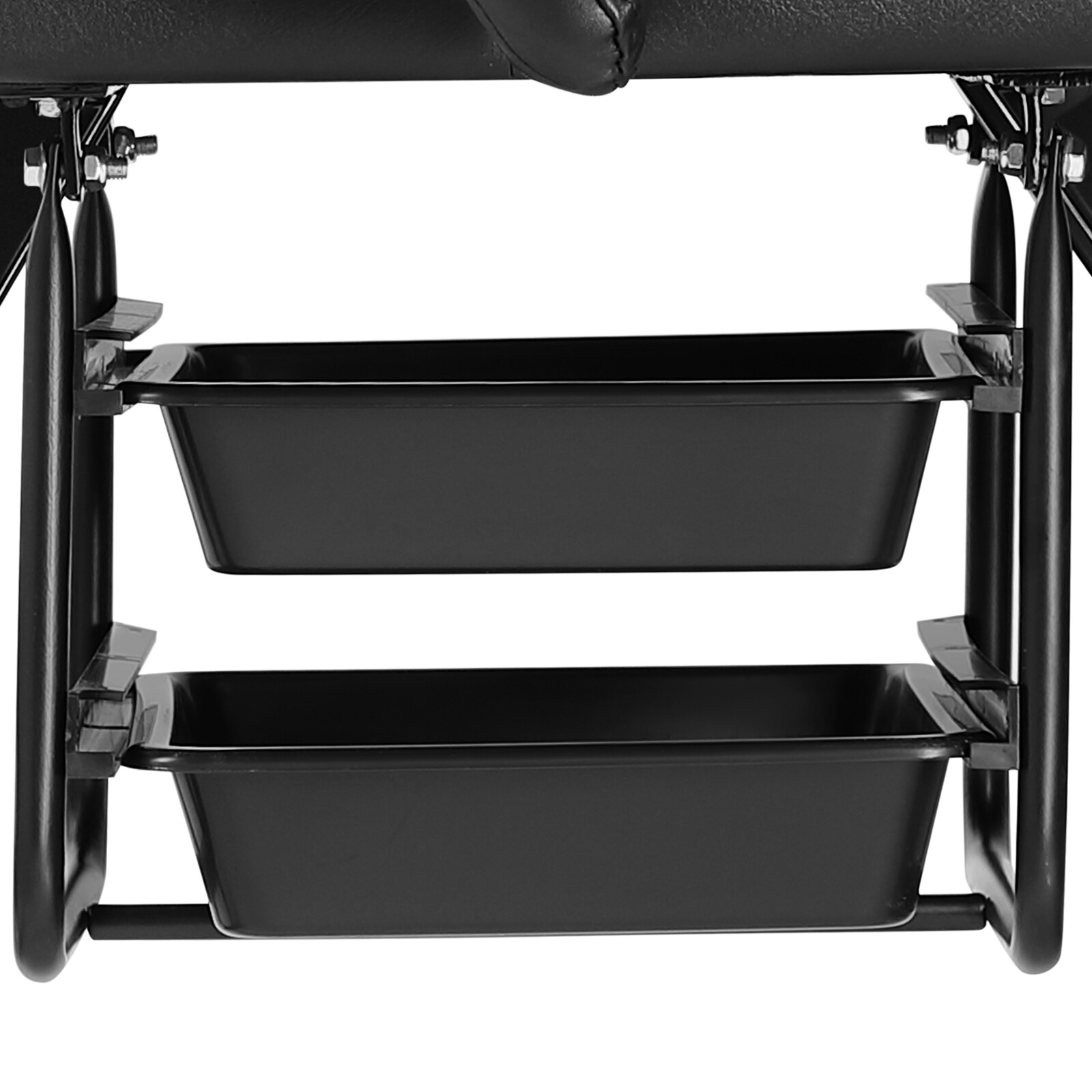 Multifunction Black Facial Bed Tattoo Salon Massage Table Beauty Spa Storage Box
