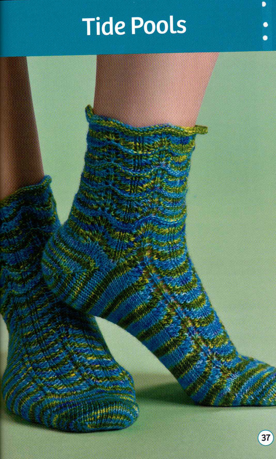Socks Terrific!Toe Up Techniques Hand Knitted Socks Knitting Pattern Book II