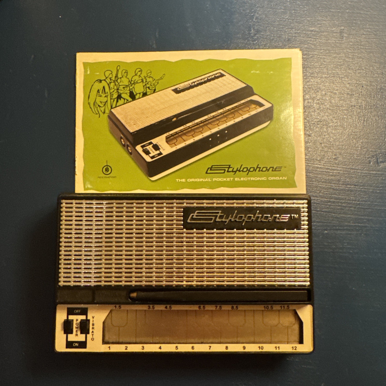 Stylophone - Original Retro Pocket Synthesizer Portable Synth Analog DUBREQ New