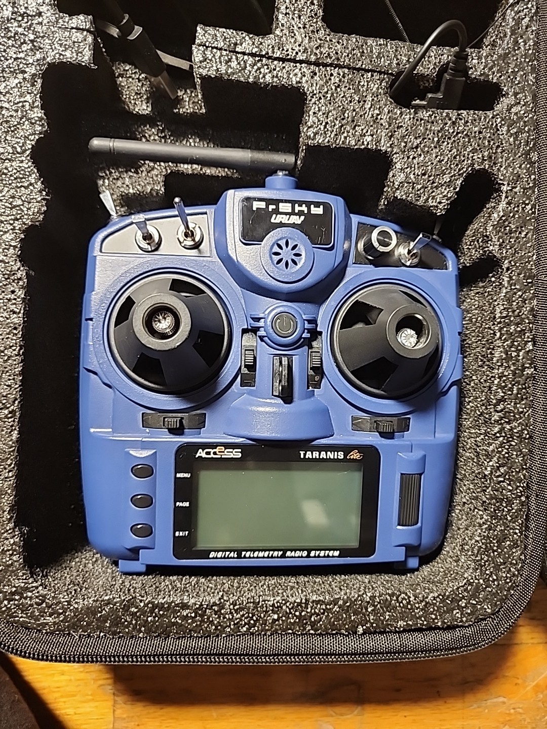 Frsky Access Taranis X9 Lite URUAV 2.4G 24CH Radio Transmitter Blue (USED)