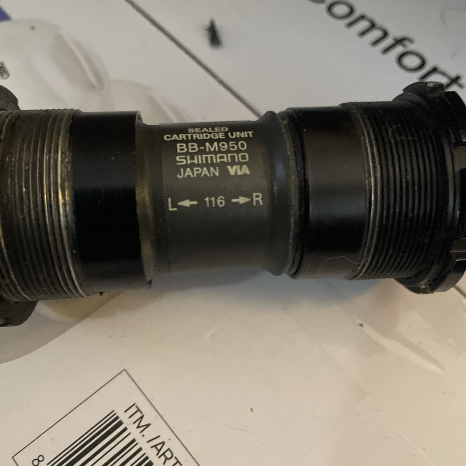 Shimano XTR BB-M950 Bottom Bracket 116mm
