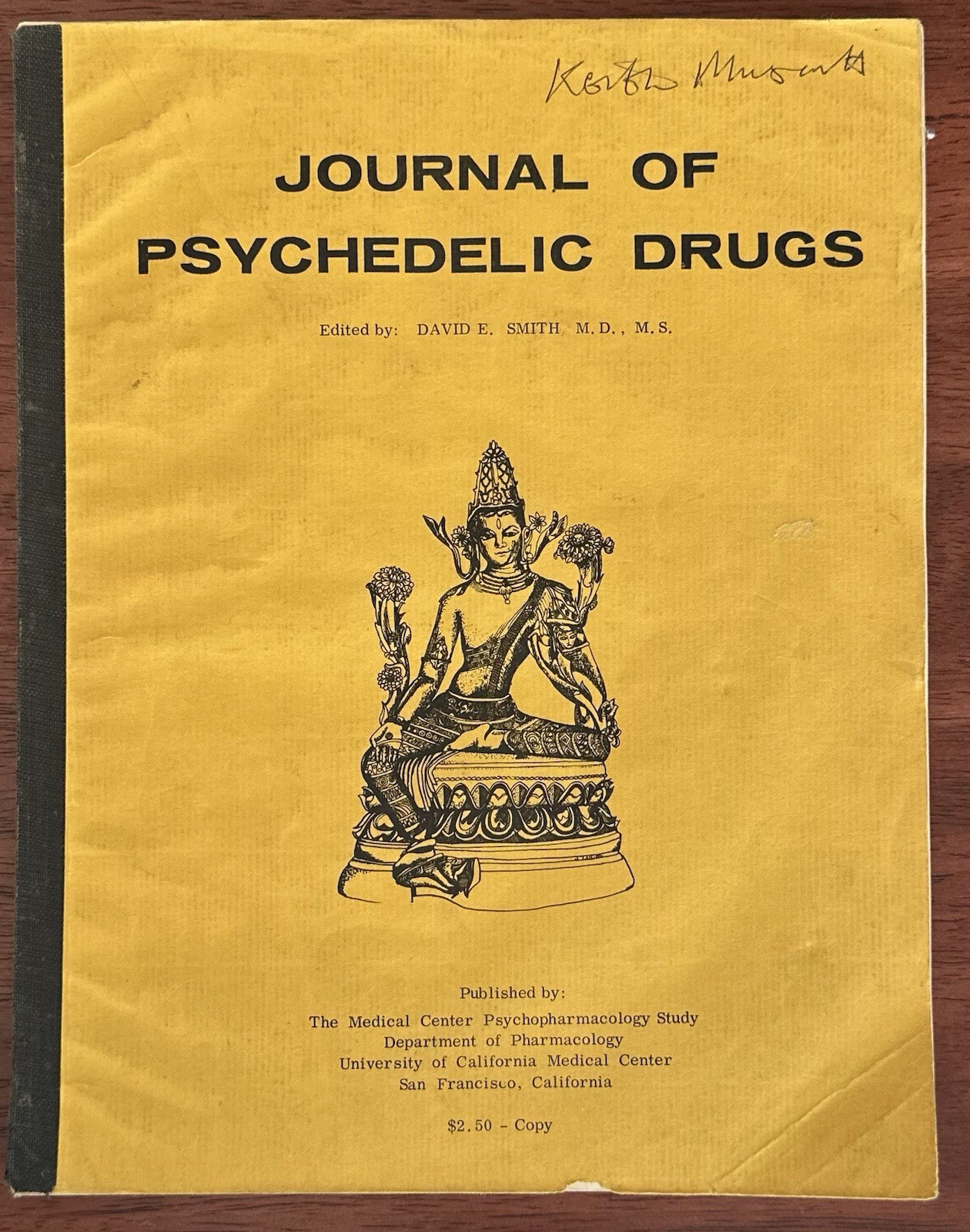 Journal of PSYCHEDELIC DRUGS Vol. 1 Issue 1  1967 LSD Acid Drugs Marijuana