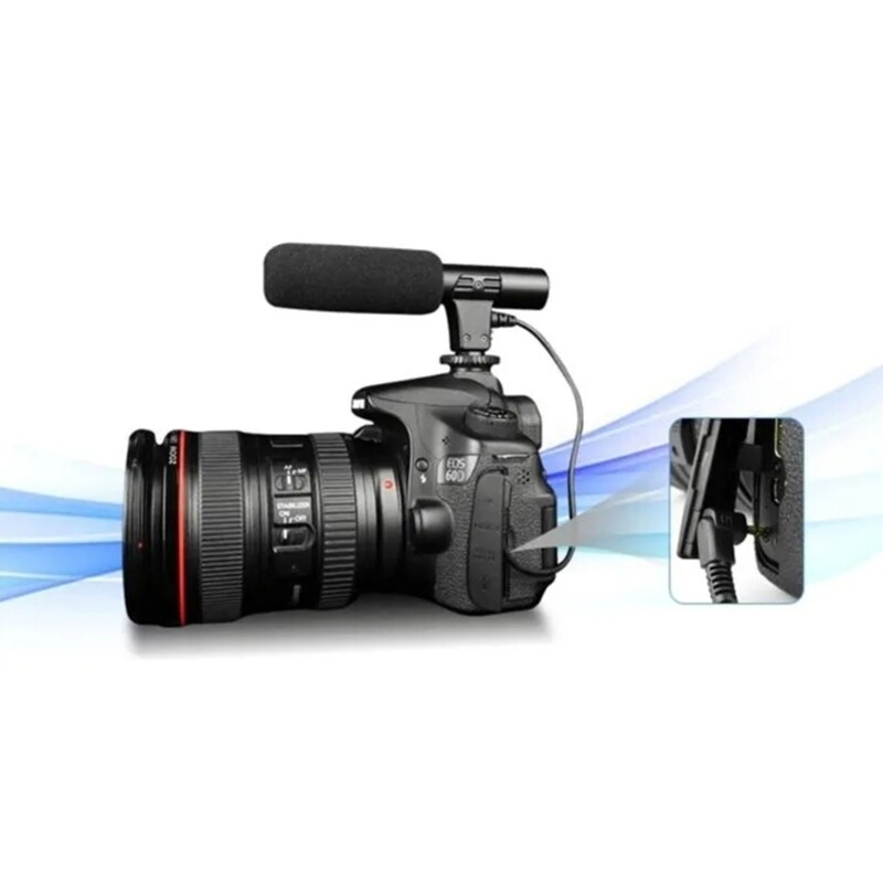 3.5mm Microphone External Stereo For Camcorders