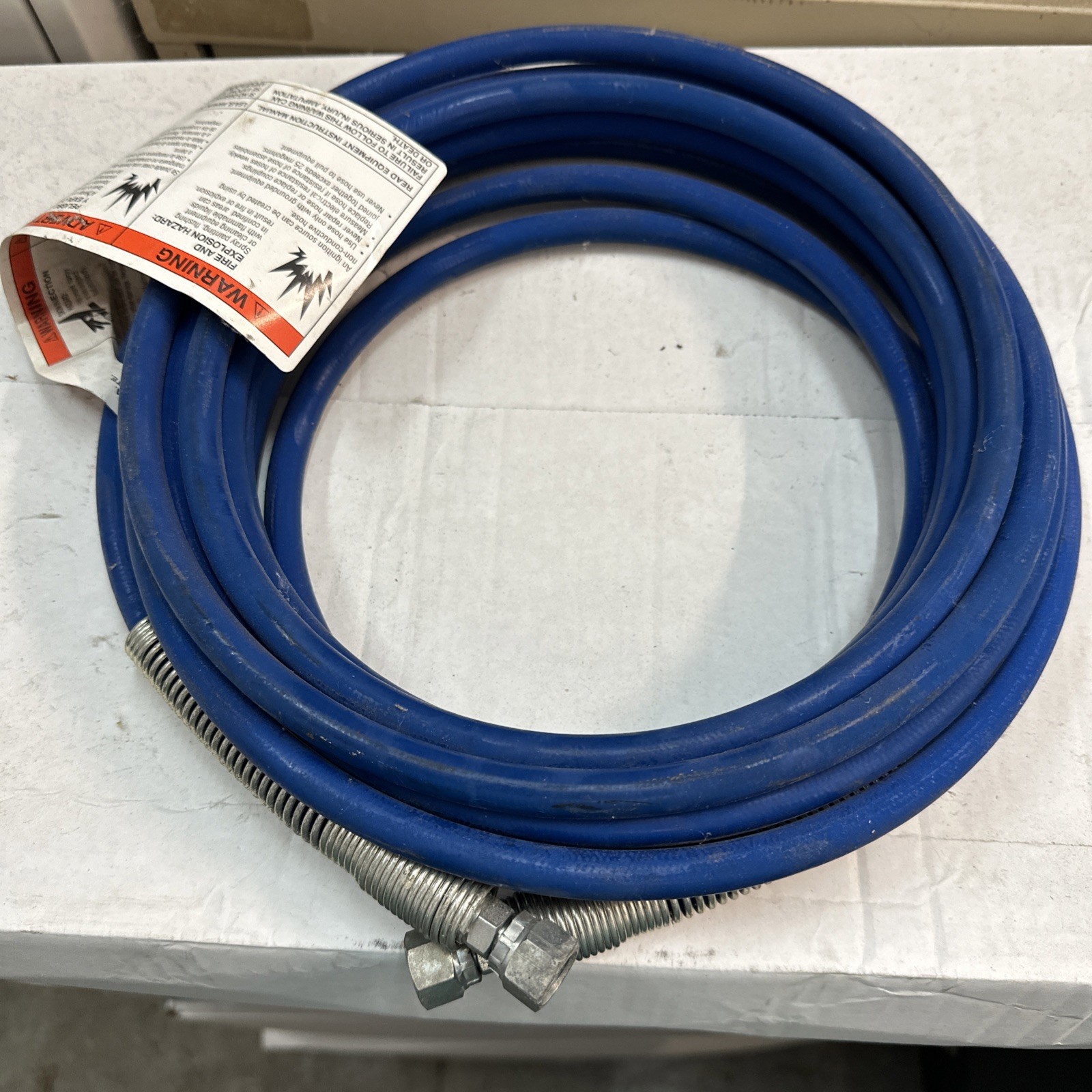 25FT Airless Paint Spray Hose | 1/4" Universal Paint Sprayer Hose, 3000 PSI High