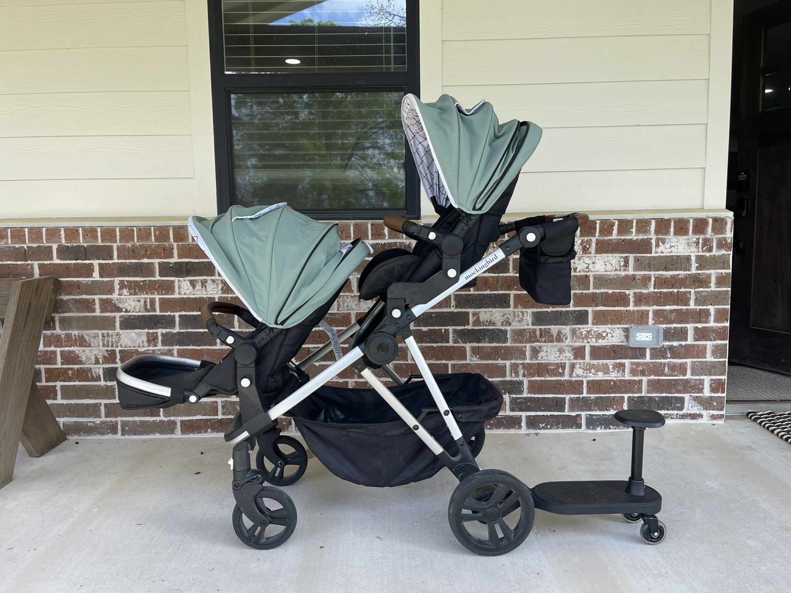 Mockingbird Single-to-Double Stroller with Accessories