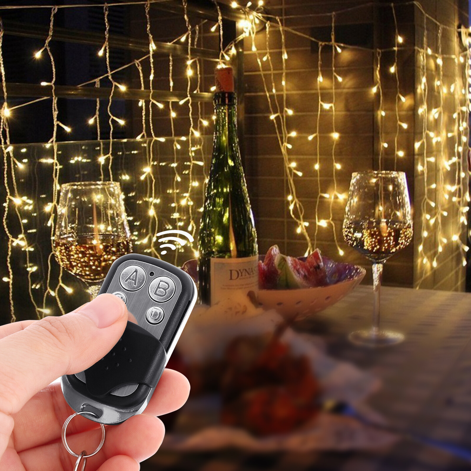 Universal Wireless RF Remote Control Copy Code 433 MHz Clone Key Fob Controller