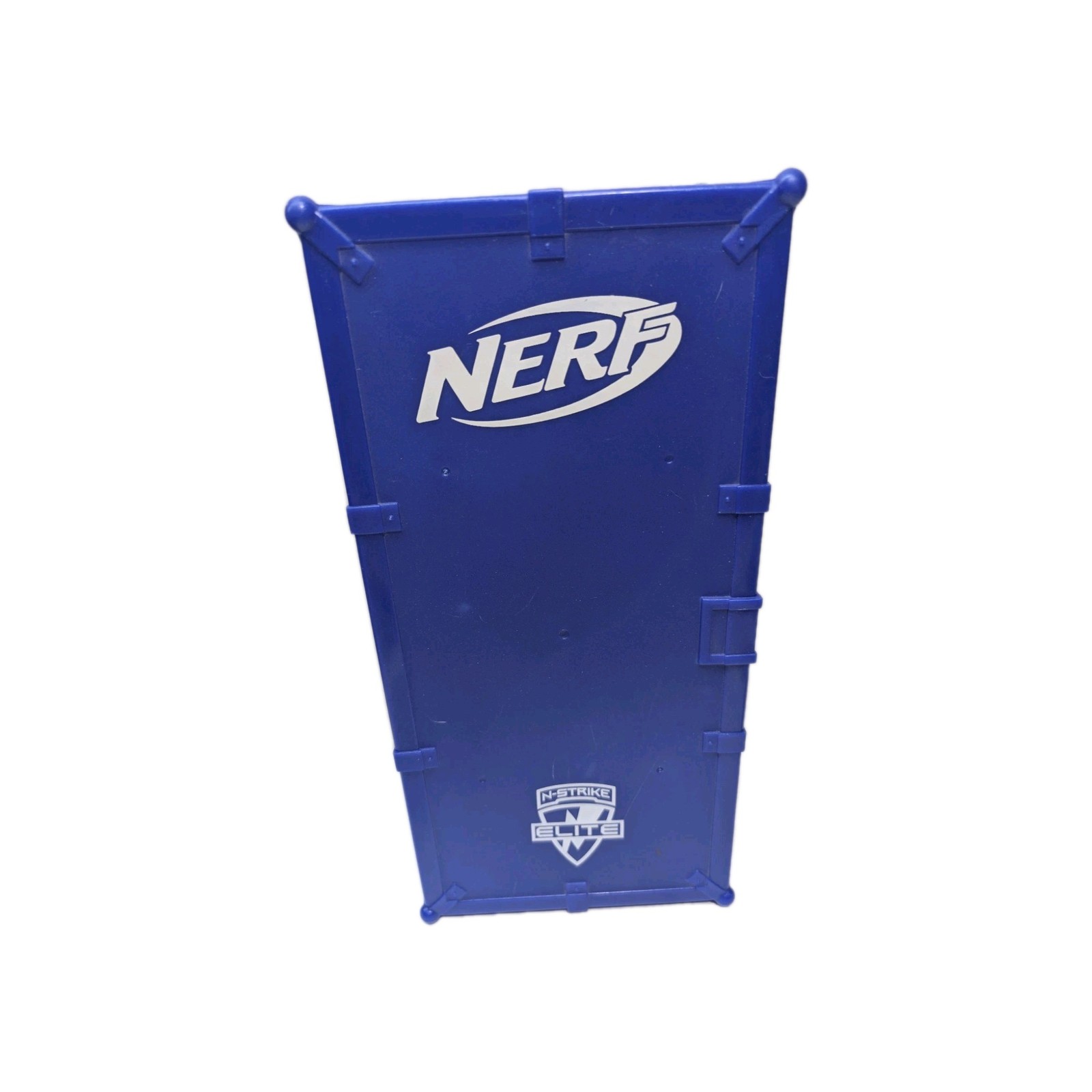 Blue NERF N-Strike Elite Dart Gun Ammo Storage Foot Locker Blue Box Crate Rare