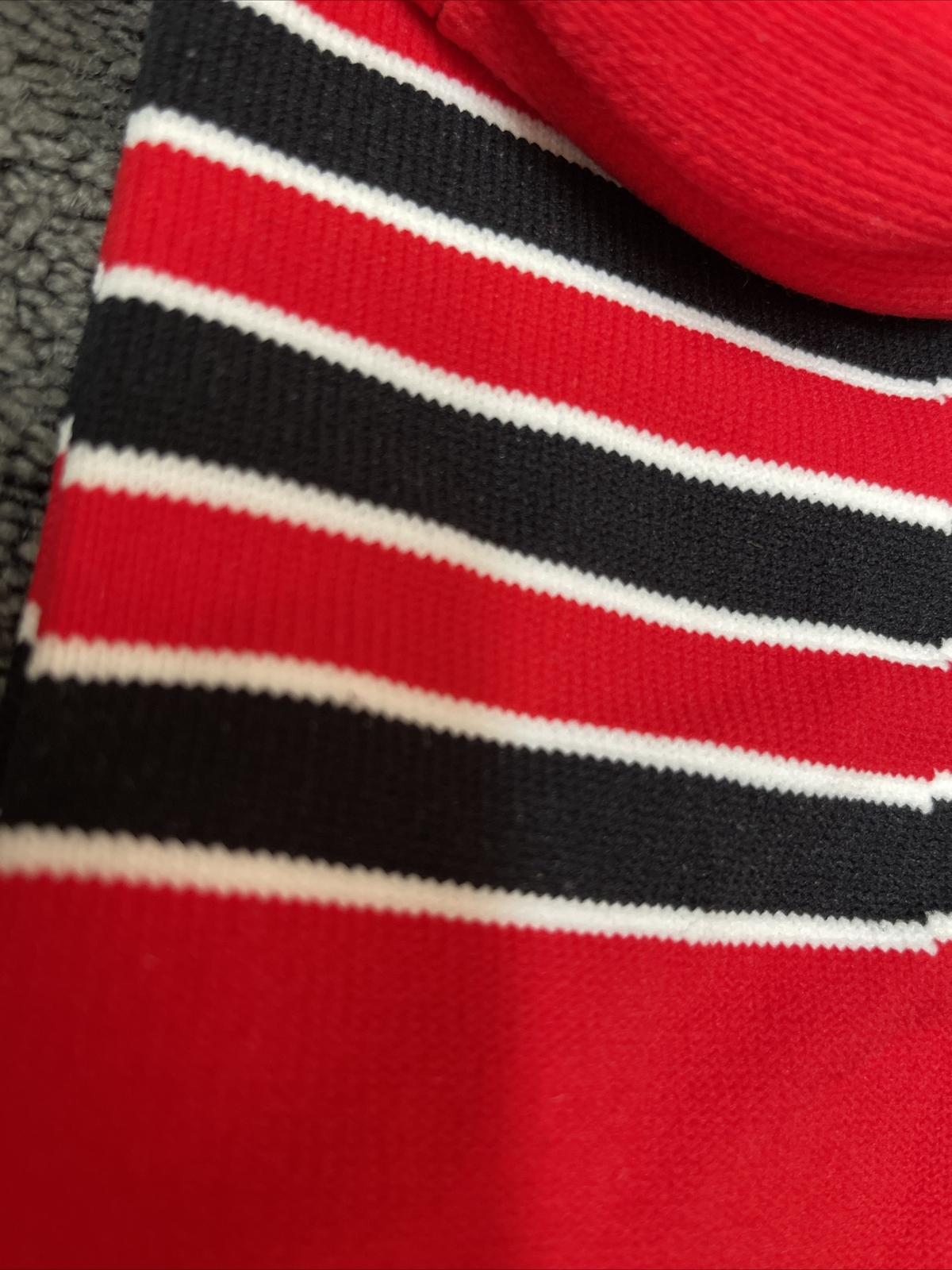 TCK Baseball or Softball Socks Red size Large