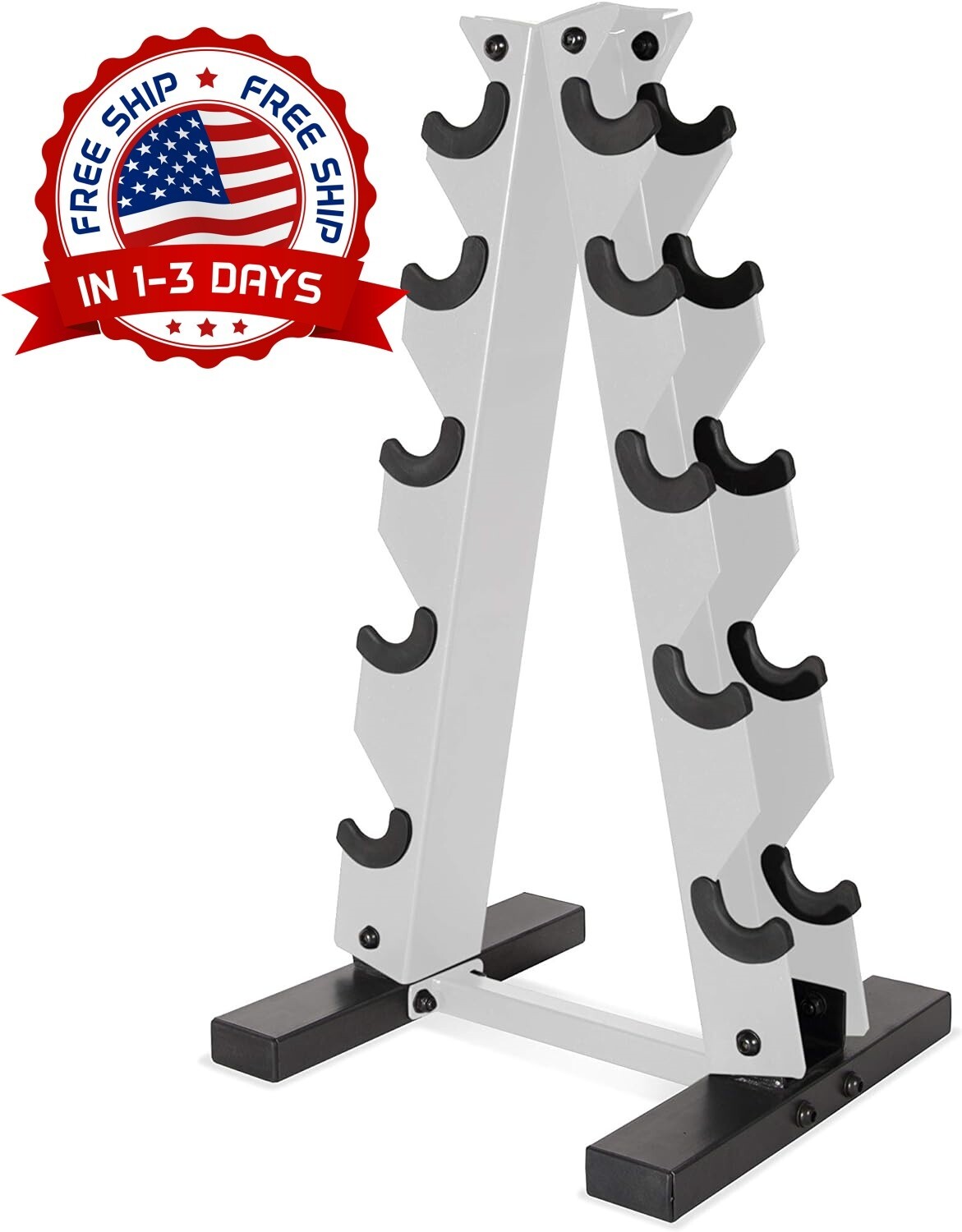 Estante De Pesas Para Mancuernas Soporte Fitness Gimnasio En Casa 200 lbs NEW US