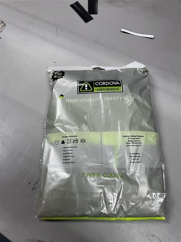 Cordova Lime Class 2 High Visibility Safety Vest