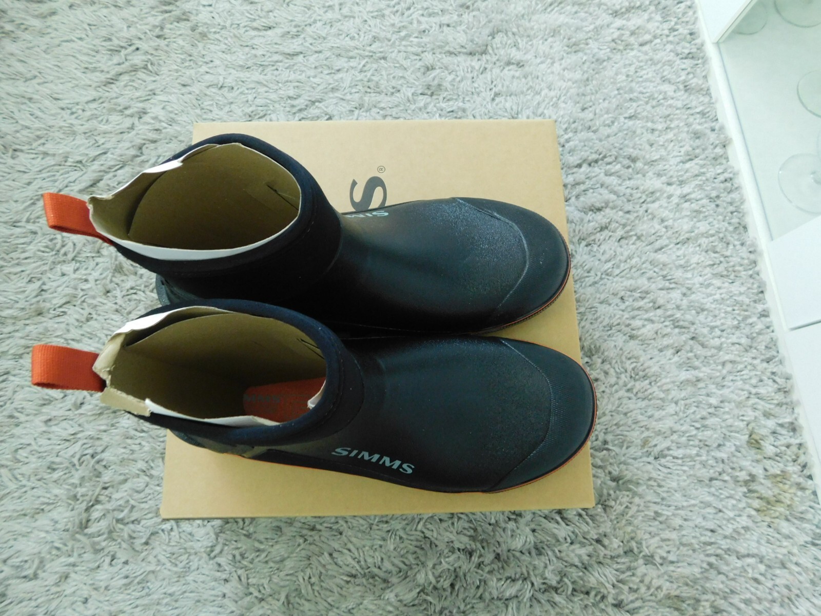 Simms Challenger 7" Deck Boot-13 Black